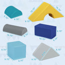 11-Piece Soft Foam Climbing Blocks Play Set for Toddlers and Babies Magic Cars 4