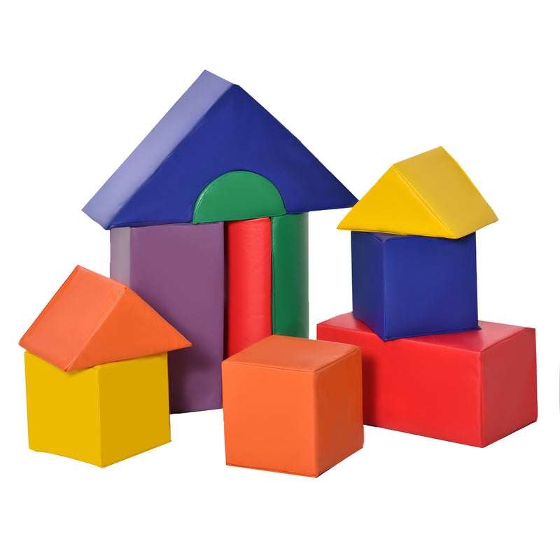 Soft Foam Climbing Blocks Play Set for Toddlers – 11 Pieces Magic Cars 2