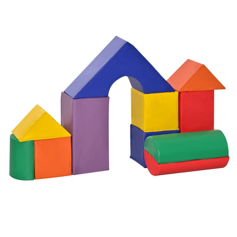 Soft Foam Climbing Blocks Play Set for Toddlers – 11 Pieces Magic Cars 4