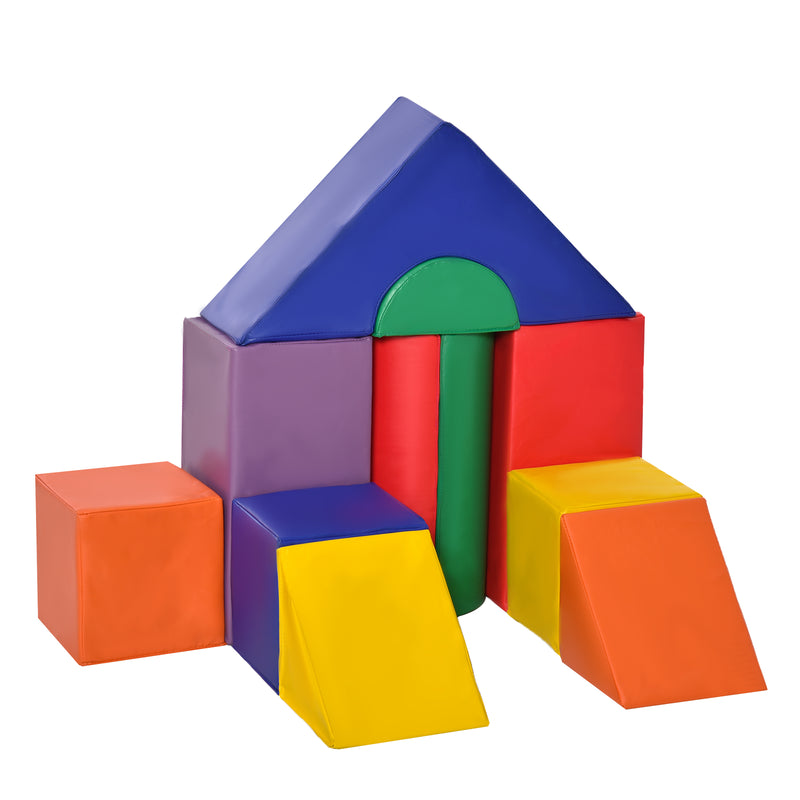 Soft Foam Climbing Blocks Play Set for Toddlers – 11 Pieces Magic Cars Variant 0