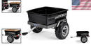 Spacious Adventure Ride-On Trailer with Secure 5-Point Harness for Kids Magic Cars 1