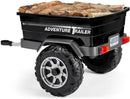Spacious Adventure Ride-On Trailer with Secure 5-Point Harness for Kids Magic Cars 5