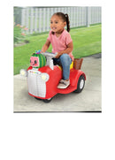 Interactive CoComelon 6V Ride-On Tractor Toy for Kids Ages 1.5-3 Years Magic Cars 3