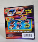 6-Piece Pull-Back Race Car Set in Black, Blue, Red, Green, Purple, and Yellow Magic Cars 1