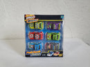 6-Piece Pull-Back Race Car Set in Black, Blue, Red, Green, Purple, and Yellow Magic Cars 6