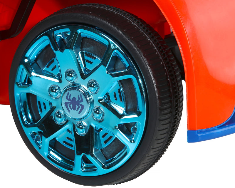 Spider-Man Battery-Powered Super Car with Water Cannon and LED Lights for Ages 3+ Magic Cars 6