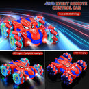 Rechargeable Spider Remote Control Car for Boys with LED Lights Magic Cars 1