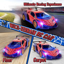 Multicolor Flashing Light Spider Drift RC Car Magic Cars 4