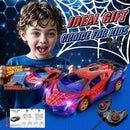 Multicolor Flashing Light Spider Drift RC Car Magic Cars 6