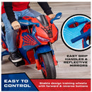 6V Spider-Man Ride-On Motorcycle Toy for Kids Ages 3+ with Rechargeable Battery Magic Cars 3