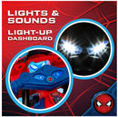 6V Spider-Man Ride-On Motorcycle Toy for Kids Ages 3+ with Rechargeable Battery Magic Cars 4