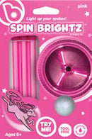 Pink Battery-Powered LED Spin Lights for Kids' Bikes and Ride-Ons Magic Cars Variant 0