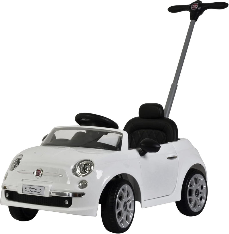 Fiat 500 Push Car with LED Lights and Music for Toddler Play Magic Cars 2