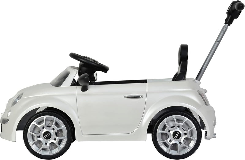 Fiat 500 Push Car with LED Lights and Music for Toddler Play Magic Cars 5