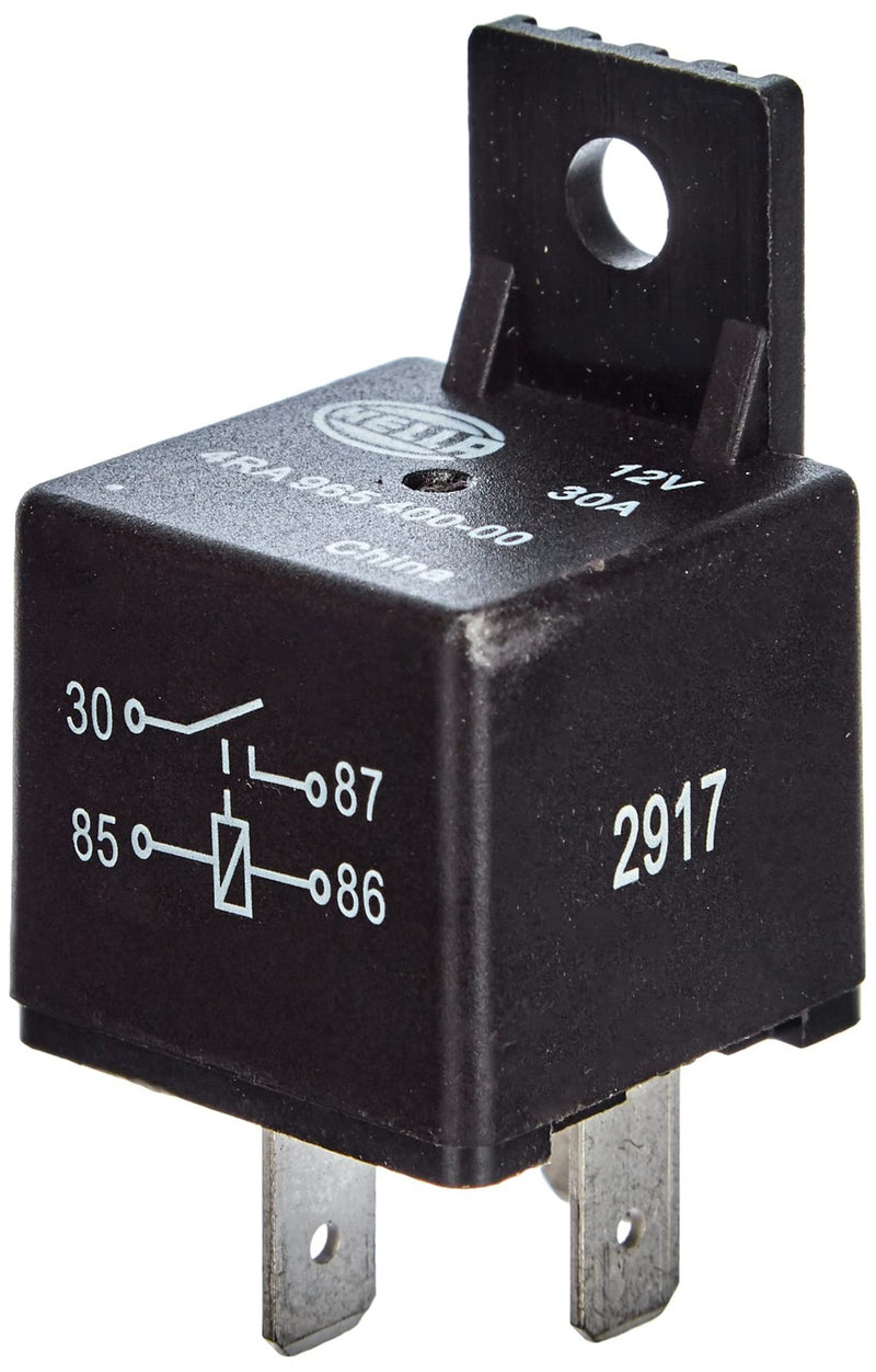 Red 12V High and Low Frequency Super Tone Horn Set Magic Cars 3