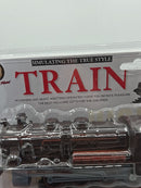 Battery-Powered Starter Train with Flashing Lights and Music for Realistic Play Magic Cars 4