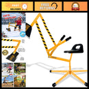 Steel Children's Excavator Ride-On Toy with 360° Rotating Sand Digger for Outdoor Adventures Magic Cars Variant 0