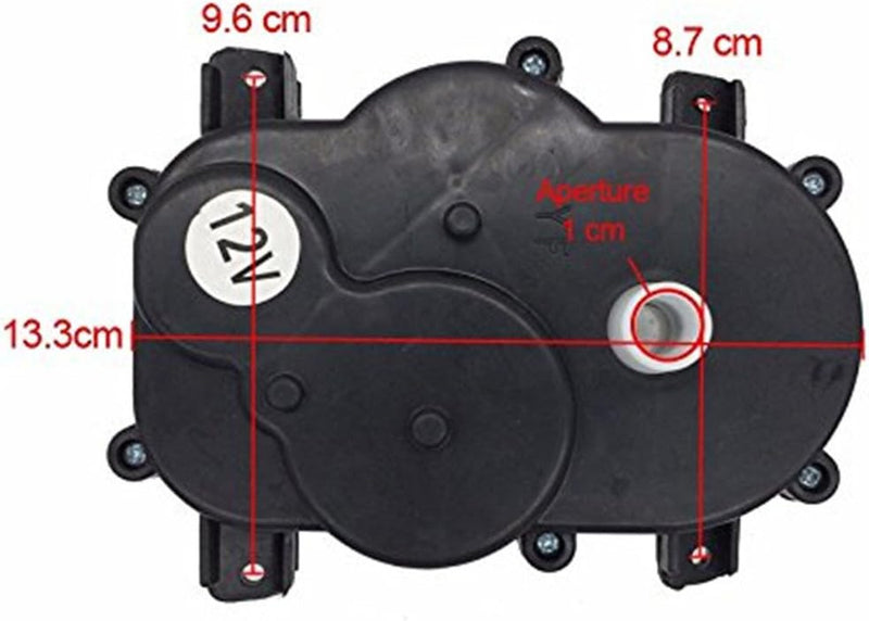 12V Motorized Steering Gearbox with Gearbox for Kids Powered Wheel Magic Cars 1