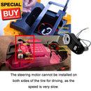 24V RS390 Motor Steering Gearbox with 0.39in Aperture and 5000 RPM Magic Cars 1