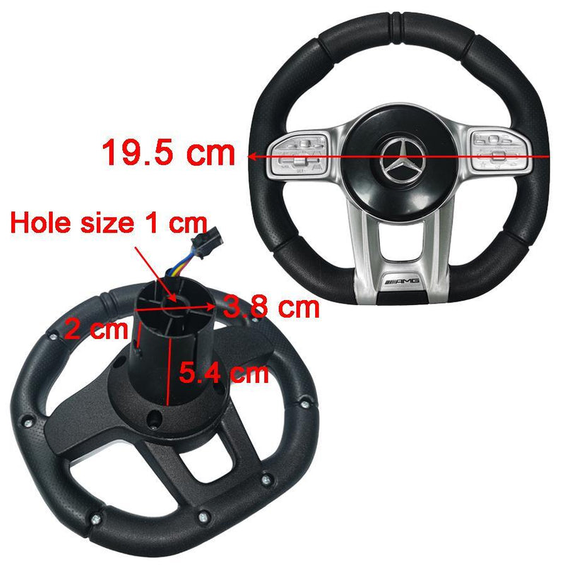 Kids Electric Car Steering Wheel for HC-8188 Karting Toy Magic Cars 3