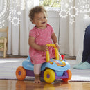 2-in-1 Toddler Ride-On and Walker Toy for Active Learning and Mobility Magic Cars 4