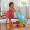 2-in-1 Toddler Ride-On and Walker Toy for Active Learning and Mobility Magic Cars 9