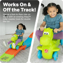 Step2 Dino Dash Kids Foot-Powered Ride-On Car with Four Wheels for Balance Practice Magic Cars 3