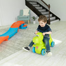 Step2 Dino Dash Kids Foot-Powered Ride-On Car with Four Wheels for Balance Practice Magic Cars 4