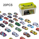 Double Wheel Stunt Racing Car Set for Kids - DIY Track Model Magic Cars Variant 0