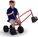 Sturdy 360° Ride-On Sand Digger Excavator Toy for Kids Ages 4+ with 70 lb Capacity Magic Cars 4