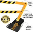 Durable Ride-On Excavator Toy for Kids with All-Terrain Rubber Wheels, Suitable for Ages 3 and Up Magic Cars 3