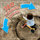 Durable Ride-On Excavator Toy for Kids with All-Terrain Rubber Wheels, Suitable for Ages 3 and Up Magic Cars 7