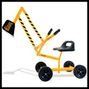 Durable Ride-On Excavator Toy for Kids with All-Terrain Rubber Wheels, Suitable for Ages 3 and Up Magic Cars Variant 0