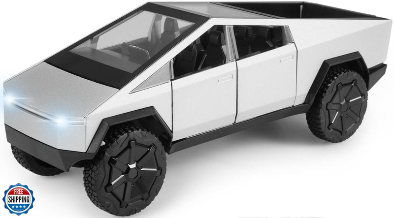 1/36 Scale Pickup Truck Toy Car with Lights for Boys and Girls Magic Cars 0