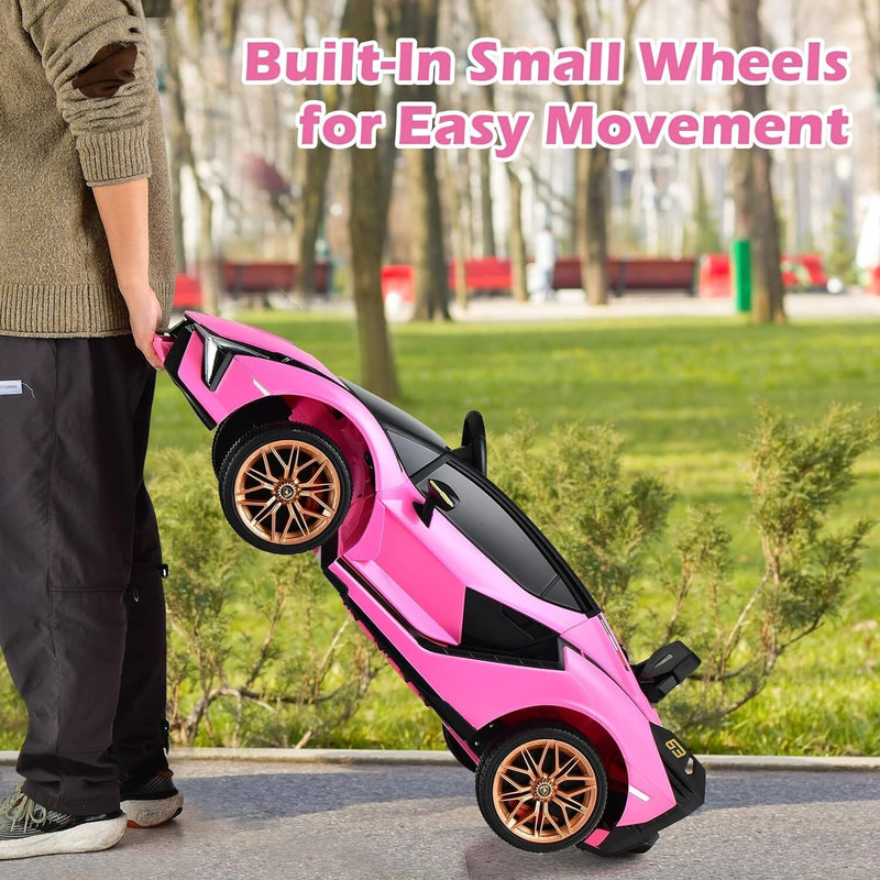 12V Kids Ride-On Car with Parent Remote Control and Spring Suspension Magic Cars 10