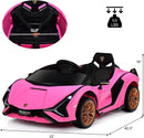 12V Kids Ride-On Car with Parent Remote Control and Spring Suspension Magic Cars 7