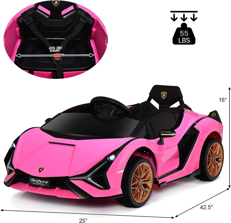 12V Kids Ride-On Car with Parent Remote Control and Spring Suspension Magic Cars 7