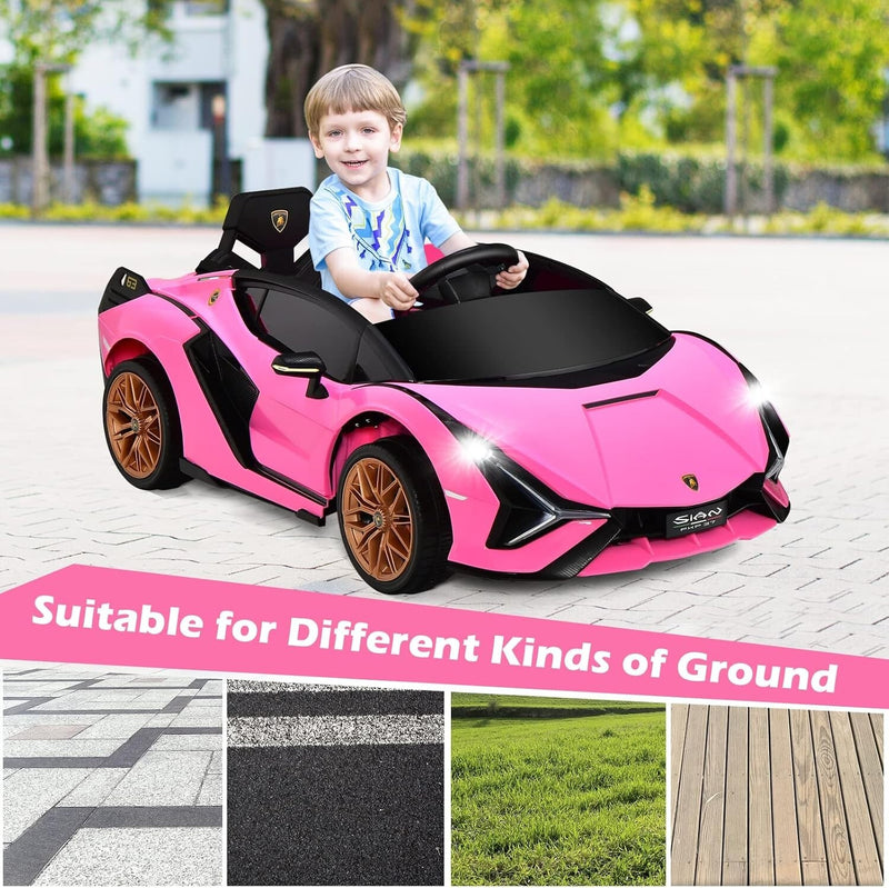 12V Kids Ride-On Car with Parent Remote Control and Spring Suspension Magic Cars 9