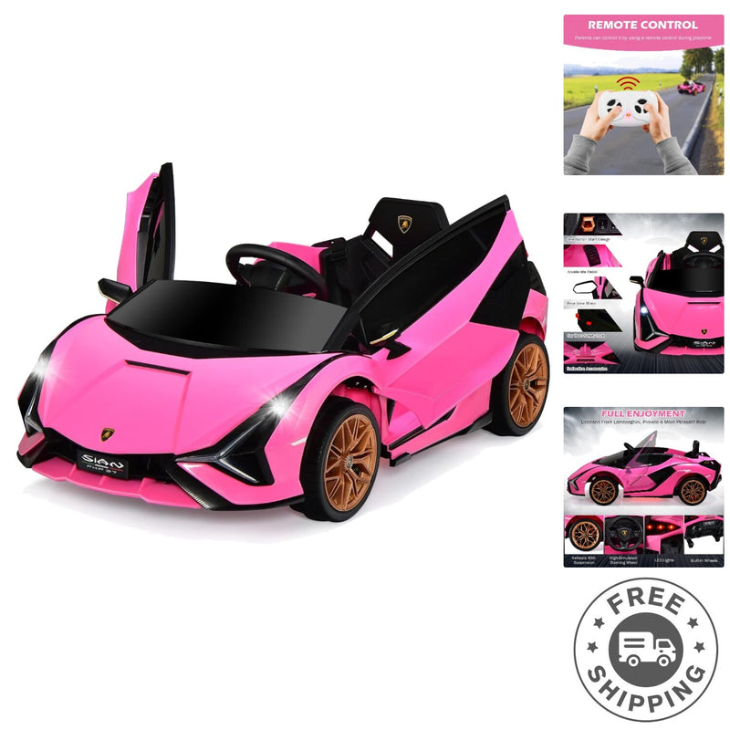 12V Kids Ride-On Car with Parent Remote Control and Spring Suspension Magic Cars Variant 0