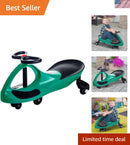 Green Wiggle Ride-On Car for Kids to Develop Motor Skills and Balance Magic Cars 0