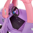 Stylish Princess Cozy Ride-On Truck with Working Horn and Drop-Down Tailgate Magic Cars 4