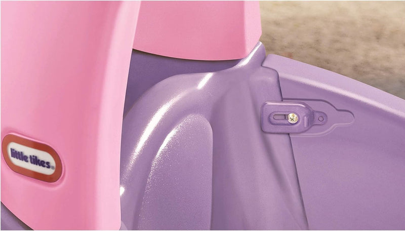 Stylish Princess Cozy Ride-On Truck with Working Horn and Drop-Down Tailgate Magic Cars 8