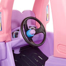 Stylish Princess Cozy Ride-On Truck with Working Horn and Drop-Down Tailgate Magic Cars 9