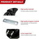 High-Performance 12V 300DB Car Snail Horn Kit with Dual Tone Magic Cars 2