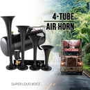 High-Volume Train Horn Set with 4 Trumpet Design and 0.8 Gallon Air Tank Magic Cars 5