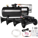 High-Volume Train Horn Set with 4 Trumpet Design and 0.8 Gallon Air Tank Magic Cars Variant 0