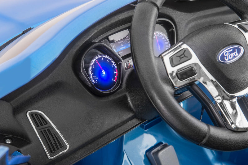 Licensed Ford Focus RS Kids Ride-On Car in Nitrous Blue Magic Cars 4