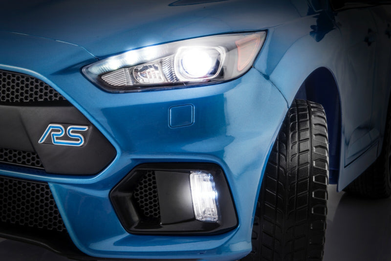 Licensed Ford Focus RS Kids Ride-On Car in Nitrous Blue Magic Cars 7