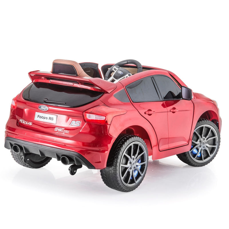 Licensed Ford Focus RS Kids Ride-On Car in Race Red Magic Cars 1