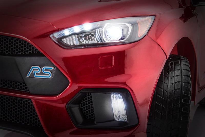 Licensed Ford Focus RS Kids Ride-On Car in Race Red Magic Cars 2